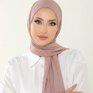 Hijab - Stretch Jersey - Rosa - Image 1
