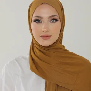 Hijab - Stretch Jersey - Beige - Image 2