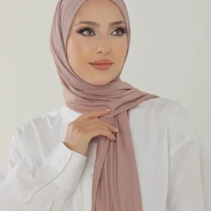 Hijab - Stretch Jersey - Rosa - Image 2