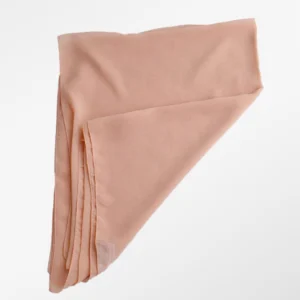 Crepe Chiffong Hijab - Rosa -Färgkod 06 - Image 3
