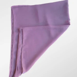 Crepe Chiffon Hijab - Lila -Färgkod 20 - Image 4