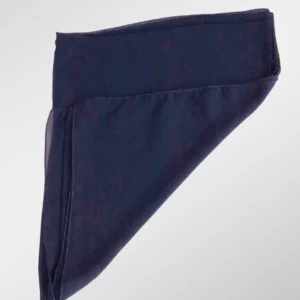 Crepe Chiffong Hijab - Marinblå -Färgkod 23 - Image 4