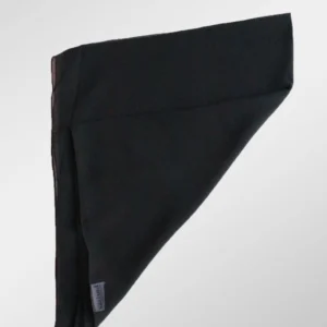 Crepe Chiffong Hijab - Svart - Färgkod 25 - Image 3