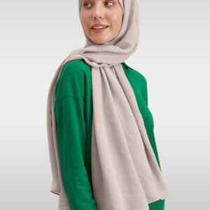 Jazz sjal Hijab - Beige - Image 3