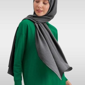 Jazz sjal hijab - Svart - Image 5