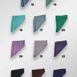 Crepe Chiffon Hijab - Lila -Färgkod 20 - Image 6