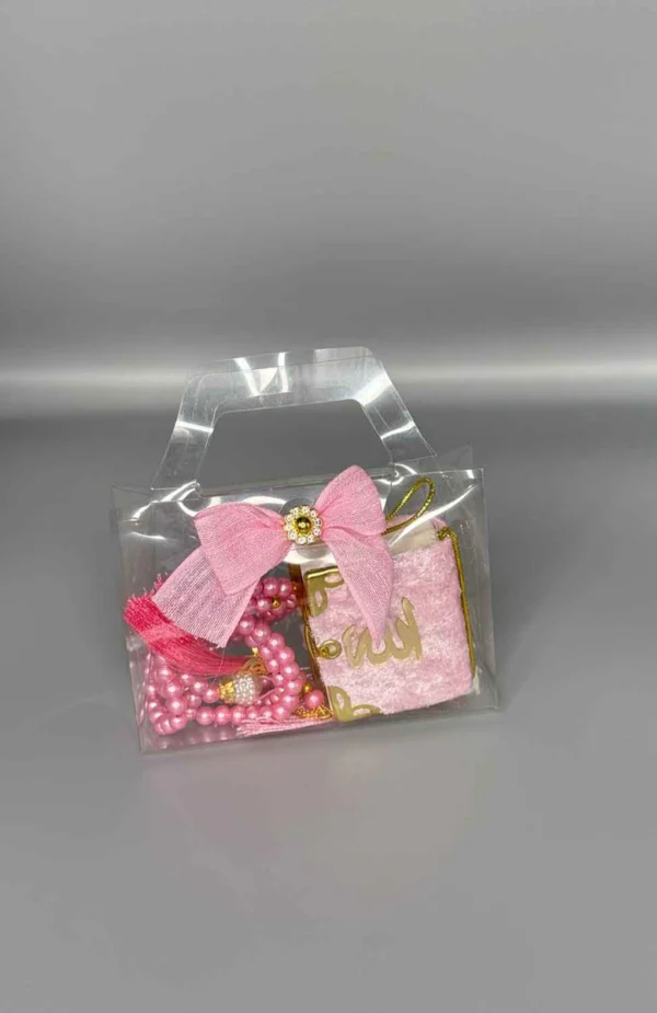 Ramadanpresent med elegant radband och sammetbok Bön- och reflektionspresent för Ramadan och Eid Symbolisk Ramadanpresent med radband för andakt