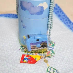 Gåvoset pojke bönematta med radband - Image 3