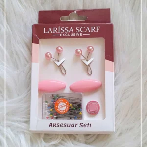 Hijab accessoarer - Rosa - Image 1