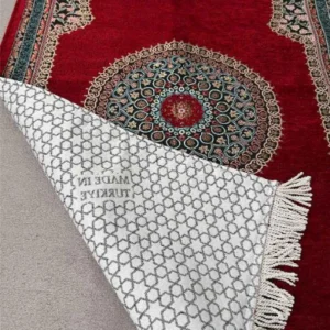 Lyxig kvalitet bönematta - Röd - Image 2