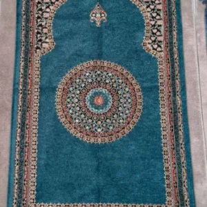 Lyxig kvalitet bönematta - Turkos - Image 1