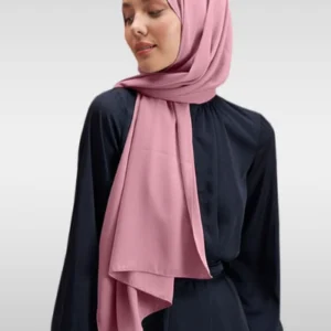 Medina Silk Hijab - Pink -färgkod 10 - Image 4