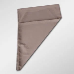 Medina Silk Hijab - Mörk Taupe -Färgkod 21 - Image 5