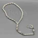 Radband för män i ädelstenar och träpärlor Handgjort radband med symbolisk betydelse Elegant och stilfull radband-accessoar för män