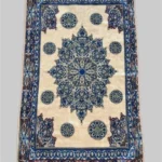 Orientalisk bönematta med orientaliska mönster Mjuk och komfortabel bönematta för Ramadan Elegant bönematta för daglig användning eller gåva