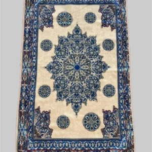 Orientalisk bönematta med orientaliska mönster Mjuk och komfortabel bönematta för Ramadan Elegant bönematta för daglig användning eller gåva