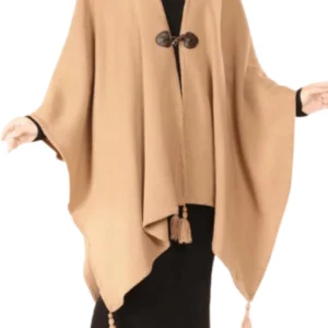 Poncho - Beige - Image 4