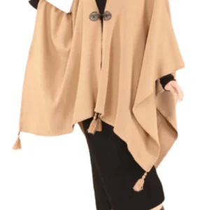 Poncho - Beige - Image 3