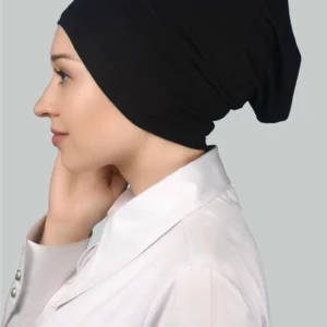 Öppen-huv underslöja lykra- Svart - Image 3