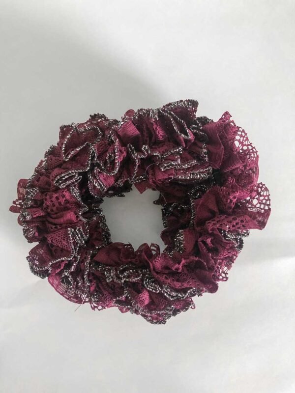 Hårsnodd i rosa för hijab, mjukt elastiskt material Skonsam håraccessoar som skyddar håret och skapar volym Elastisk hårsnodd för hijab – perfekt för alla hårtyper