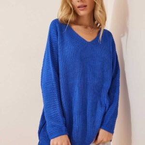 Avslappnad - Stıckad Tröja - Image 3