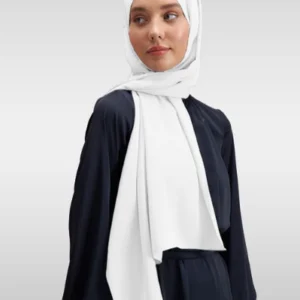 Medina hijab - Vit - Image 3