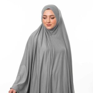 Jilbab - Grå - Image 3