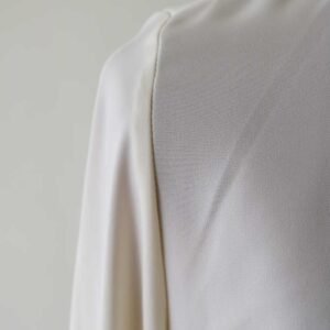 Diamantbroderad Tunika - Crèmevit - Image 7