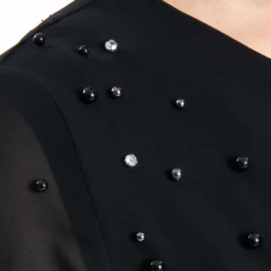 Chiffongjacka Med Pärlor - Plus Size - Image 5