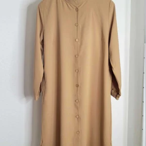 Lång Tunika Med Fickor - Beige - Image 4