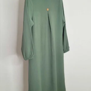 Lång Tunika Med Fickor - Grön - Image 3