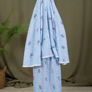 Tvådelade-set bönekläder för flickor - Blå - Image 3