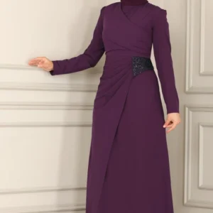 långärmad festklänning - Image 4