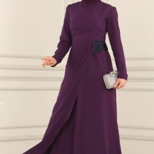 långärmad festklänning - Image 3