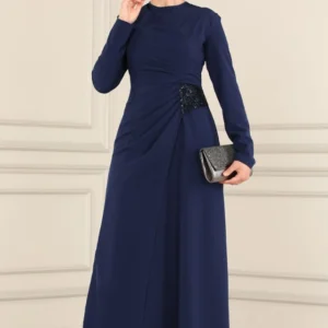 Långärmad Festklänning - Plus Size - Image 5