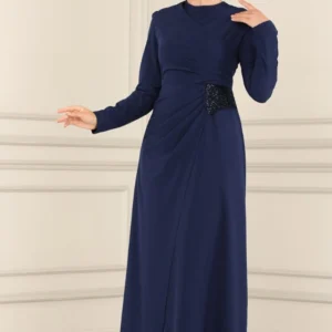 Långärmad Festklänning - Plus Size - Image 6