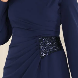 Långärmad Festklänning - Plus Size - Image 4