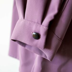 Lång Kråsblus I Mjukt Och Hållbart Tyg - Lila - Image 7