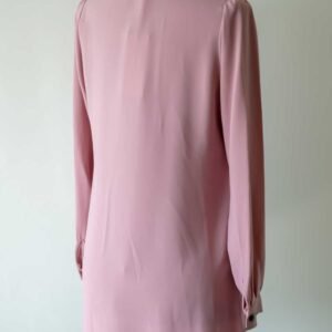 Lång Kråsblus I Mjukt Och Hållbart Tyg - Rosa - Image 5