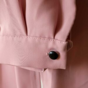 Lång Kråsblus I Mjukt Och Hållbart Tyg - Rosa - Image 8