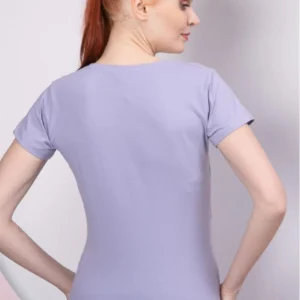 Bebis i svepning gravid T-shirt Lila - Image 6