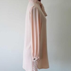 Tunika Med Prickigt Knytband - Rosa - Image 5