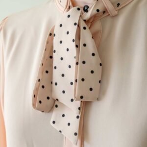 Tunika Med Prickigt Knytband - Rosa - Image 4